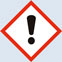 Gefahrgutsymbole nach CLP-Verordnung - Ausrufezeichen