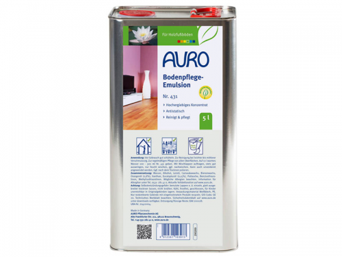 Auro Bodenpflege-Emulsion Nr. 431 - 5 Liter