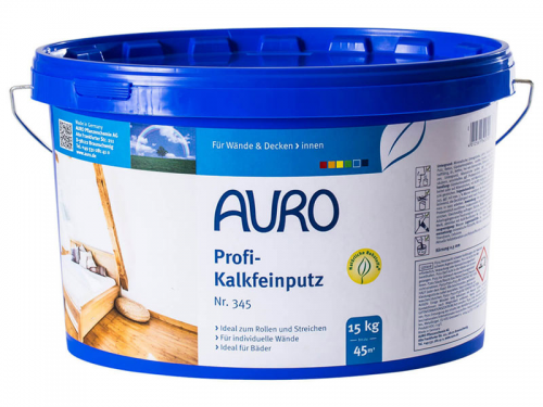 Auro Profi-Kalkfeinputz Nr. 345 - 7,5 kg