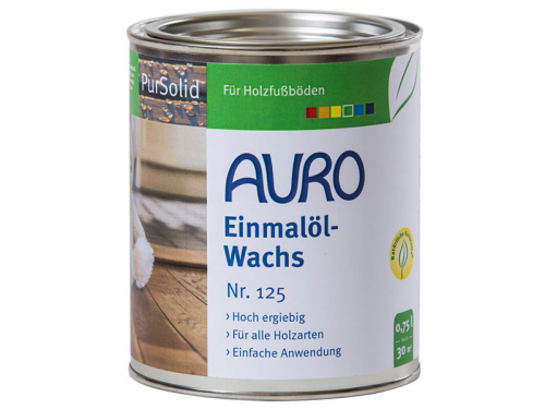 Auro Einmall-Wachs Nr. 125 - 0,75 Liter