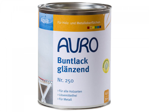 Auro Buntlack, glnzend Nr. 250-65 - 0,375 Liter - Grn