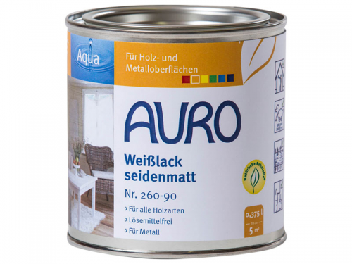Auro Weilack, seidenmatt Nr. 260-90 - 0,375 Liter
