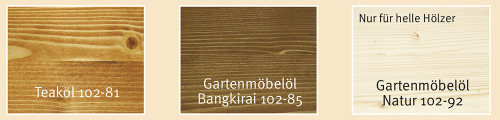 Auro Gartenmöbelöl Classic 0,75 l - Nr. 102