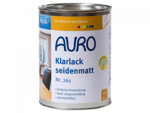 Auro Klarlack, seidenmatt Nr. 261