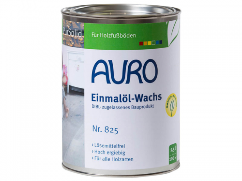 Auro Einmal-Öl-Wachs Nr. 825 - 2,5 Liter...