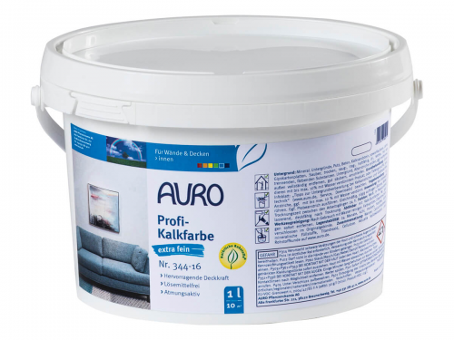 Auro Profi-Kalkfarbe extra fein Nr. 344-16 - 1 Liter