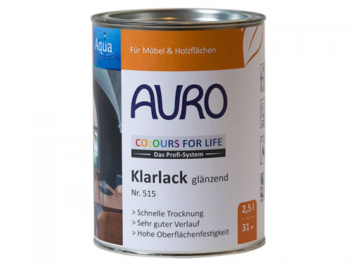AURO COLOURS FOR LIFE Klarlack, glänzend Nr. 515