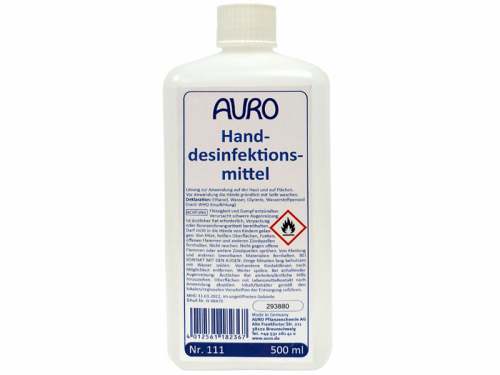 AURO Handdesinfektionsmittel Nr. 111 - 0,5 Liter