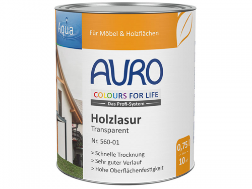 AURO COLOURS FOR LIFE Holzlasur transparent Nr. 560-01