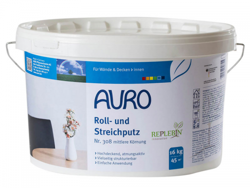 Auro Roll- und Streichputz 16 kg - Nr. 308