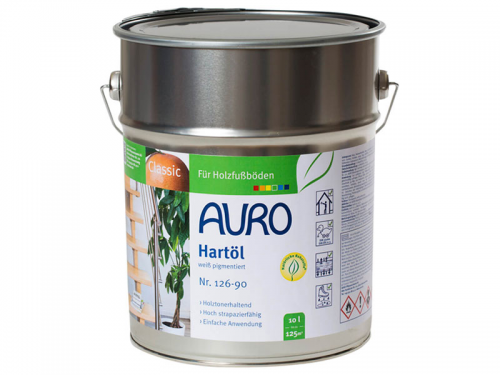 Auro Hartöl, weiß pigmentiert Nr. 126-90