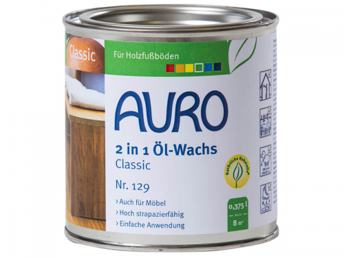 Auro 2 in 1 Öl-Wachs, Classic Nr. 129